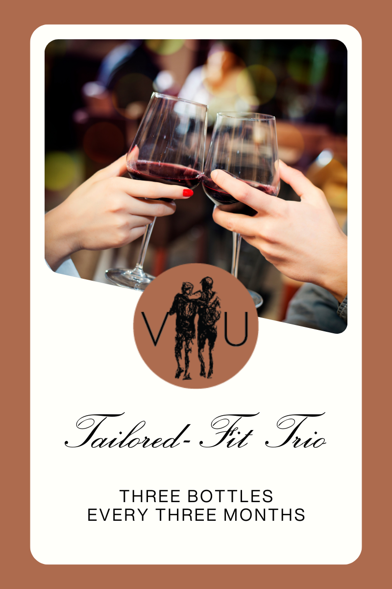 B.Spoke Wine Club The Tailor-Fit Trio - 3 Bottles Every 3 Months