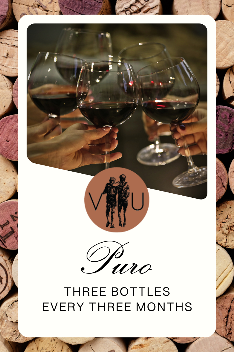 Puro Wine Club Membership -3 Bottles Every 3 Months